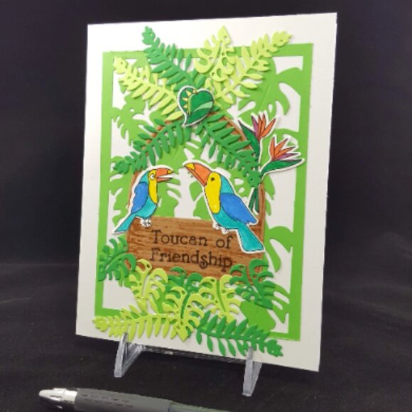 Toucan Note Card 'Toucan of Friendship' with Envelope - Picture 4 of 4